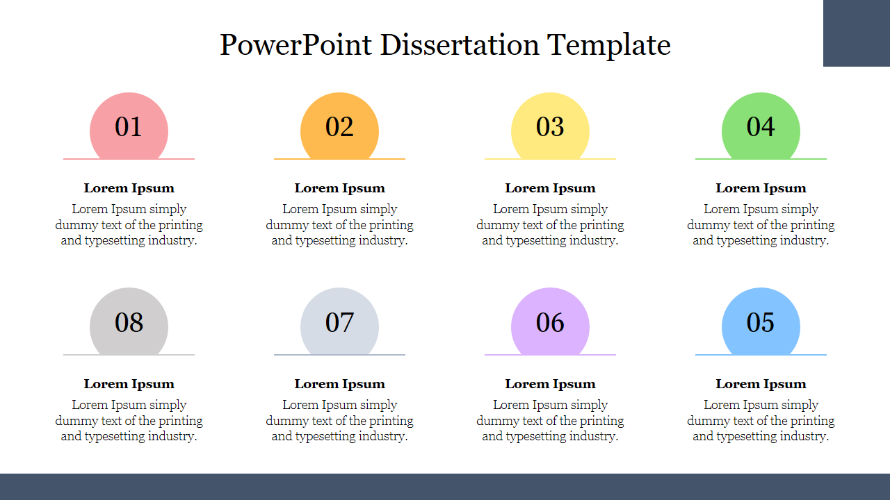 PowerPoint Dissertation Template